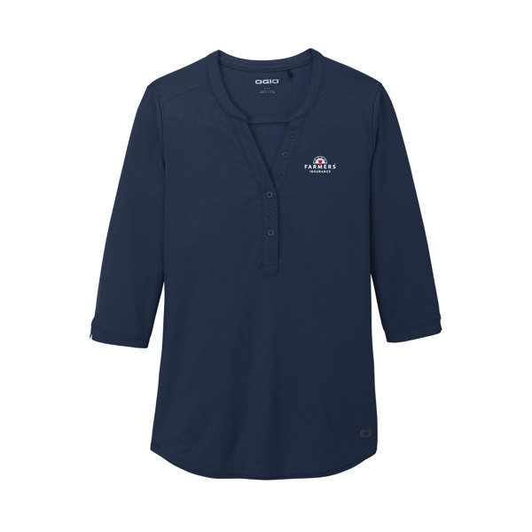 Ogio Ladies Jewel Henley