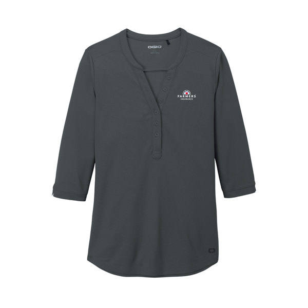 Ogio Ladies Jewel Henley