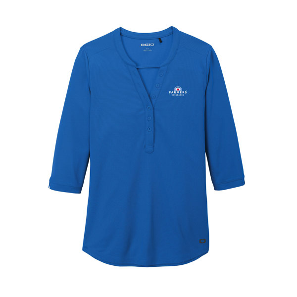 Ogio Ladies Jewel Henley